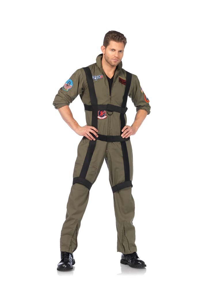 Adult Top Gun Paratrooper Costume - JJ's Party House