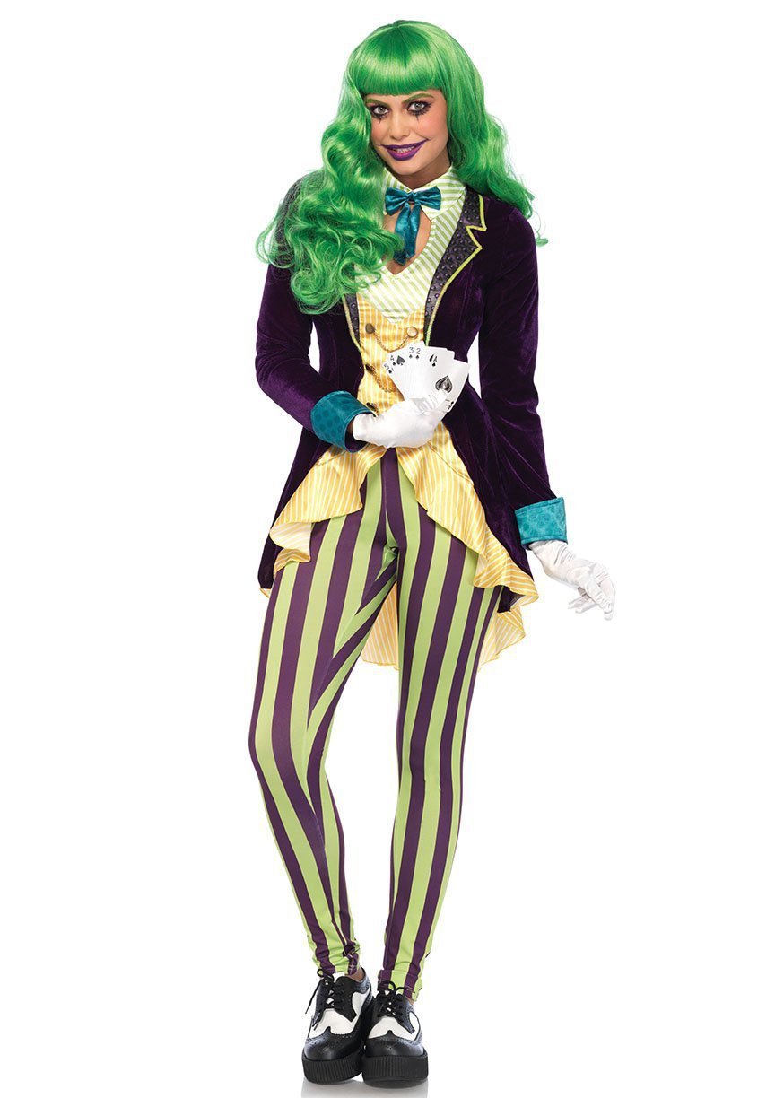 Adult Wicked Trickster Costume - The Joker - JJ's Party House