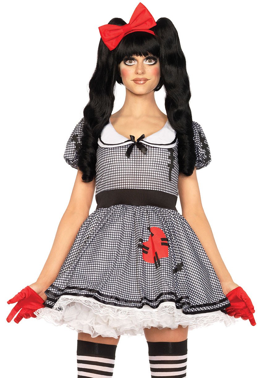Adult Wind-Me-Up Dolly Costume - JJ's Party House