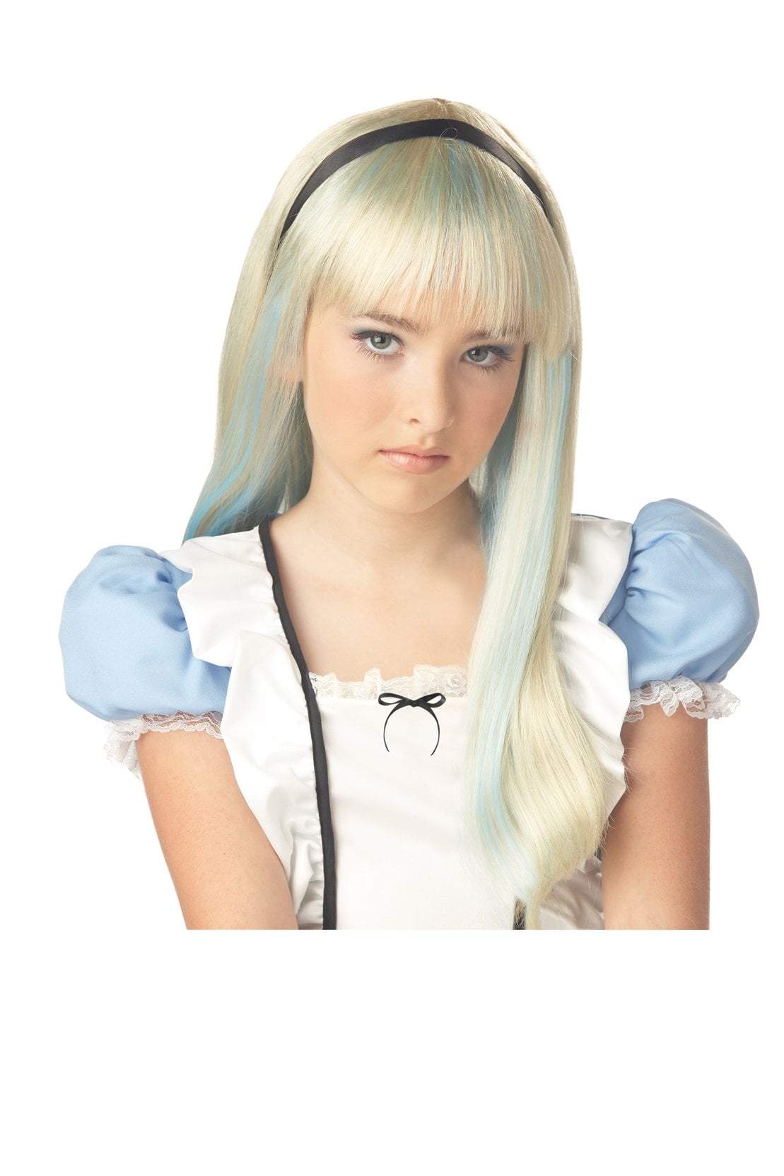 Alice Wig Blonde/Blue - JJ's Party House
