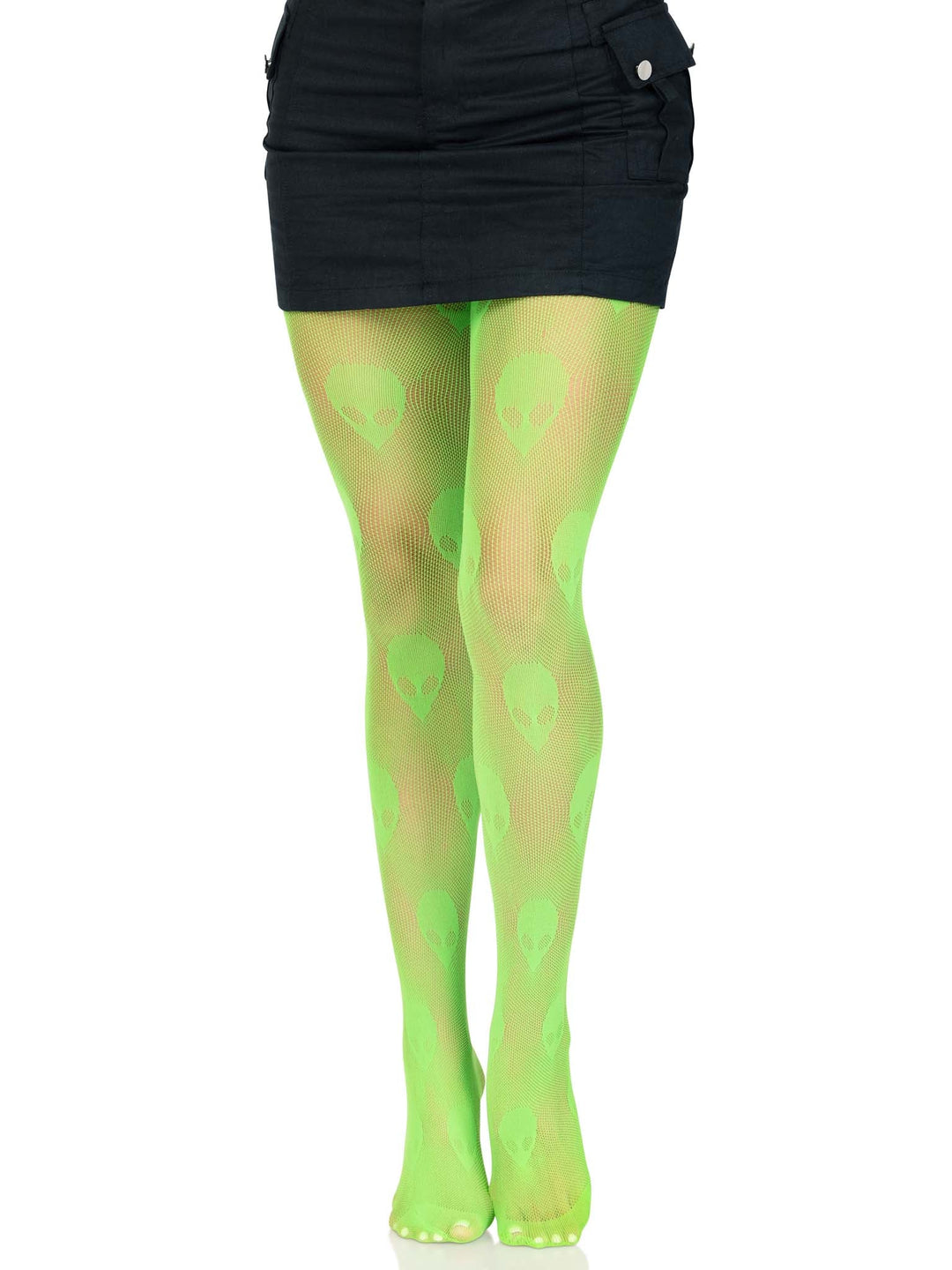 Alien Green Net Tights - JJ's Party House