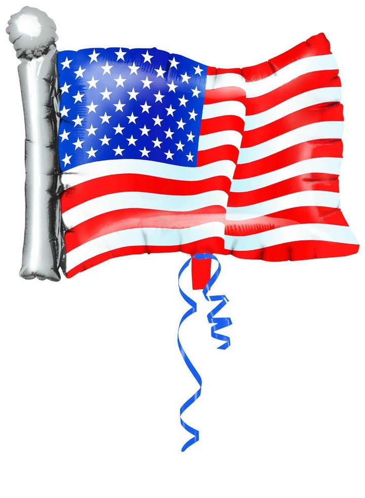 American Flag Giant Balloon 24" - JJ's Party House