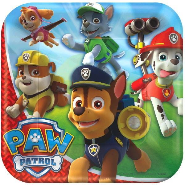 AMSCAN BIRTHDAY Paw Patrol (tm) 9" Lunch Plates 8ct