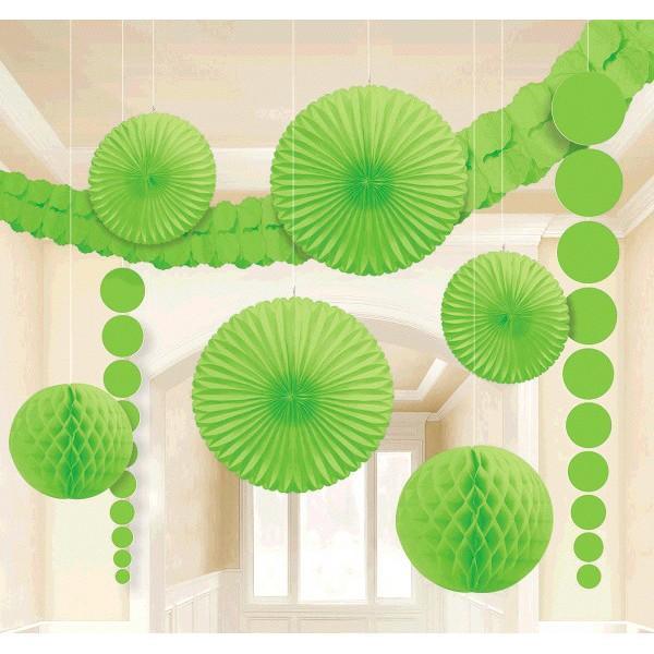 Amscan Decorations Kiwi Green Decorating Kit