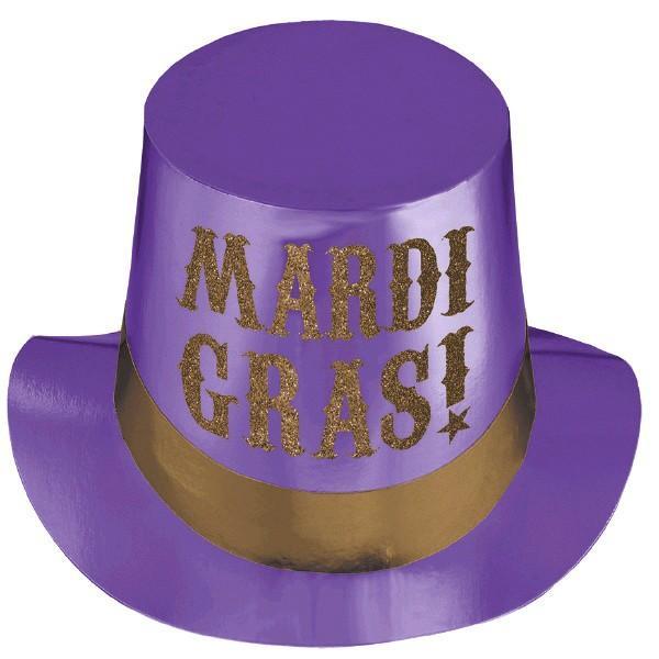 AMSCAN MARDI GRAS Mardi Gras Top Hat