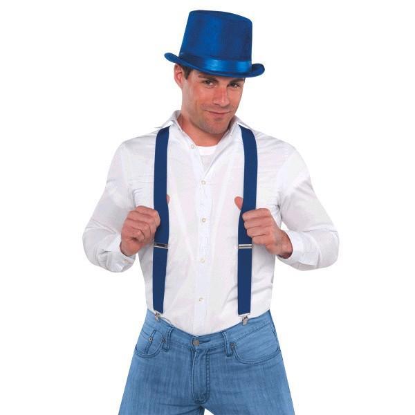 Amscan Spirit Blue Suspenders