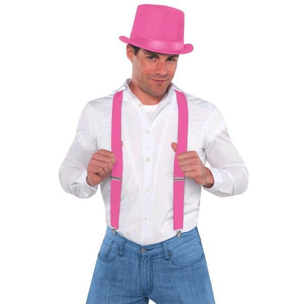 Amscan Spirit Pink Suspenders