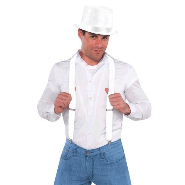 Amscan Spirit White Suspenders