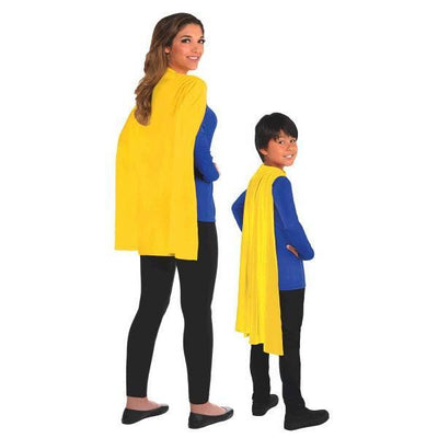 Amscan Spirit Yellow Cape