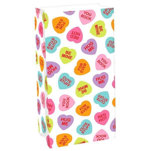 Amscan Staging Candy Hearts Treat Sack