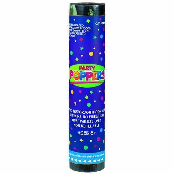 Amscan Staging Confetti Party Poppers - Large