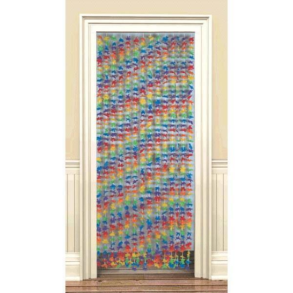 Amscan Staging Door Curtain Fabric Flower