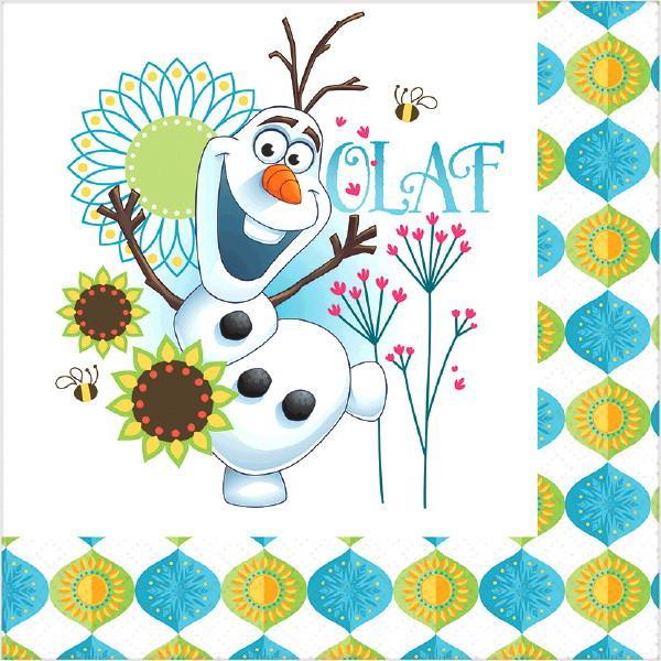 Amscan Staging Frozen Fever Luncheon Napkins
