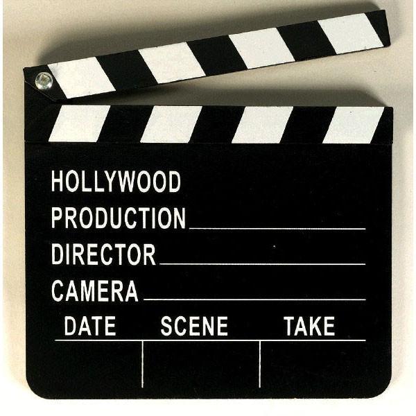 Amscan Staging Hollywood Clapboard