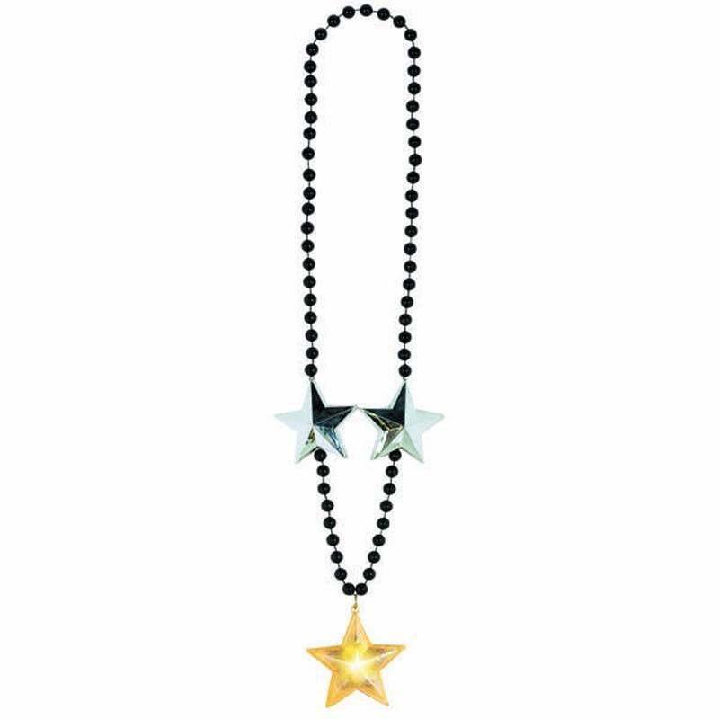Amscan Staging Necklace Jmb Bead Lite Up Star
