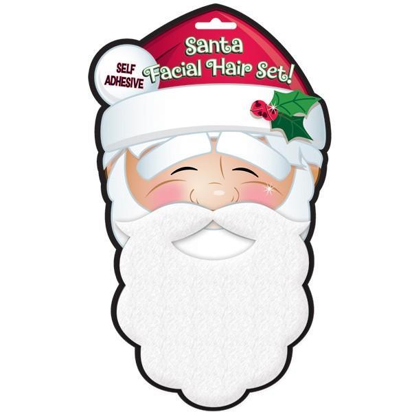 Amscan Staging Santa Facial Hair Set
