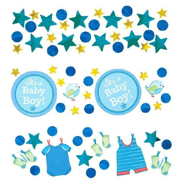Amscan Staging Shower with Love Boy Confetti