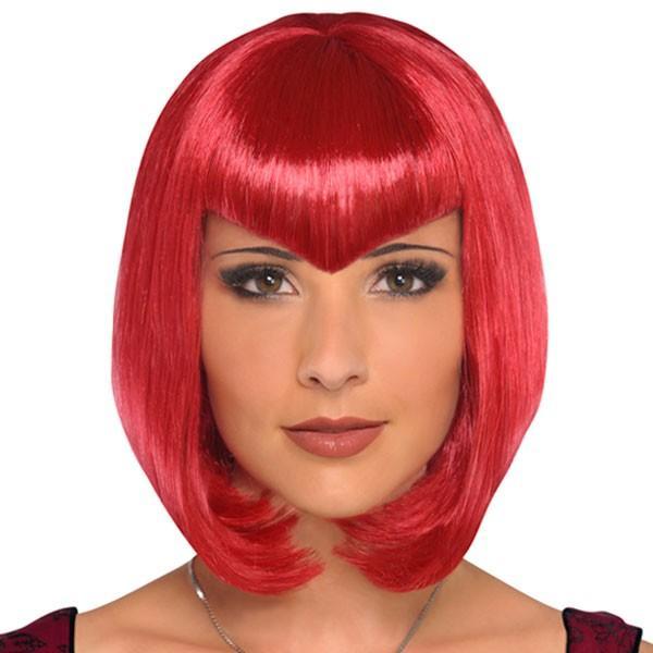 Amscan Wigs Red Short Wig - Vampiress