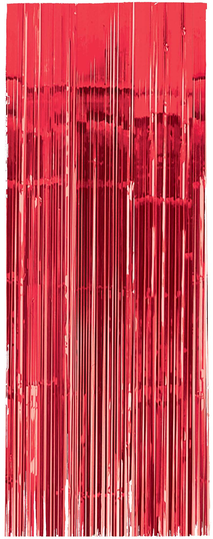 Apple Red Metallic Curtain - JJ's Party House: Birthday,Balloons,Favors,Gifts