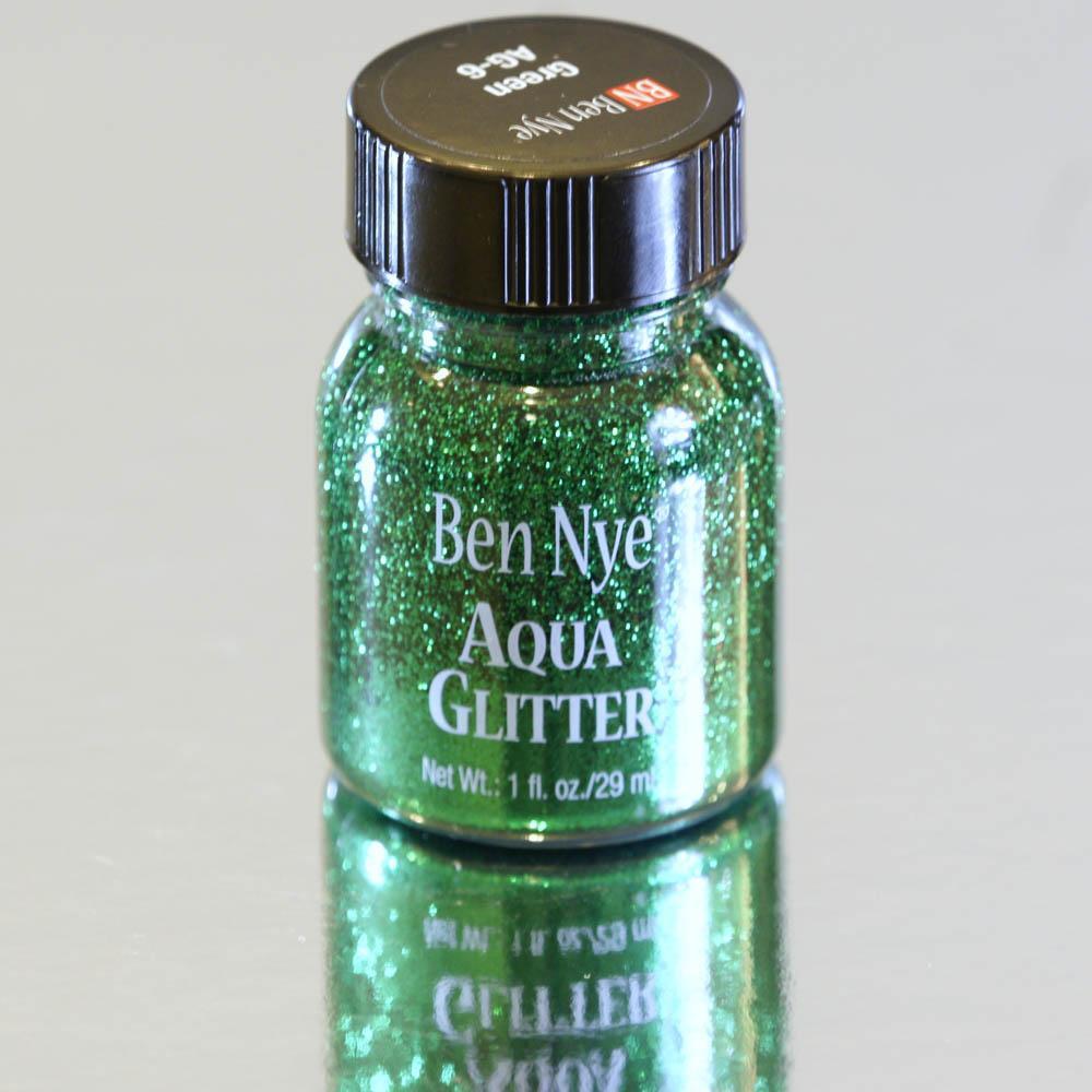 Aqua Glitter Green 1oz./29 ml. - JJ's Party House