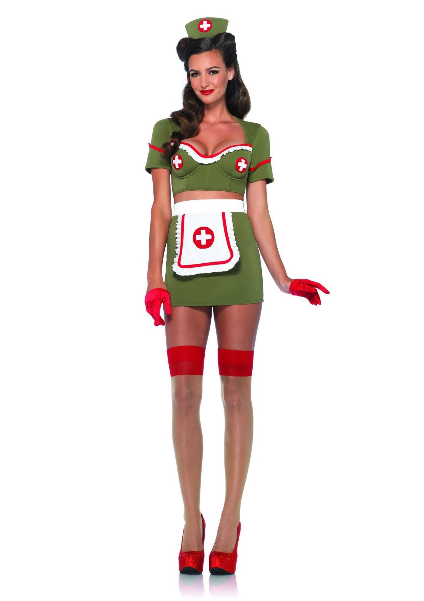 Army Nurse Anna Costume - JJ's Party House