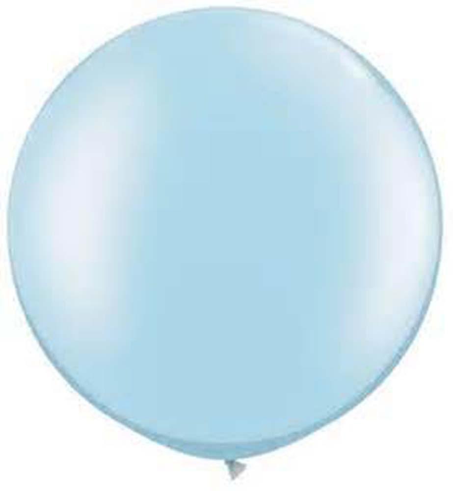 Baby Blue 17" Tuftex Latex Balloon - JJ's Party House