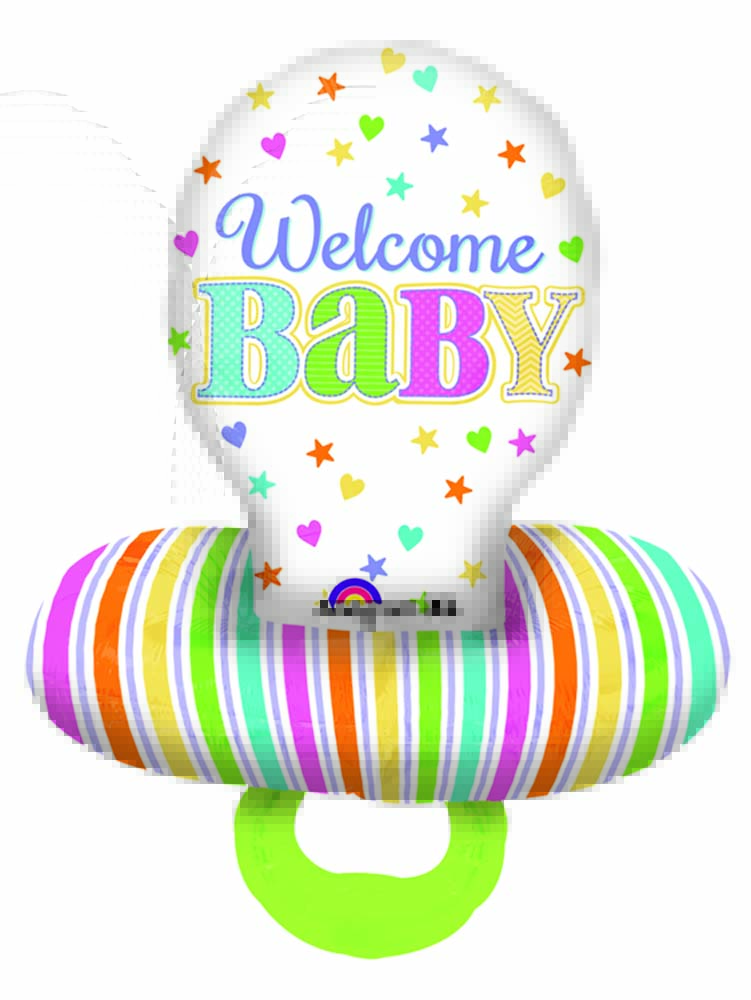 Baby Brights Pacifier Balloon - JJ's Party House