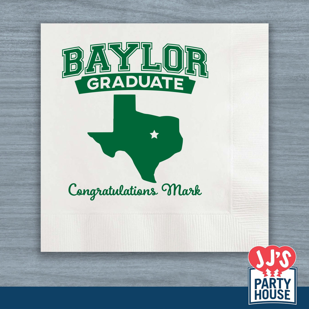 Baylor Graduation Napkins - JJ's Party House