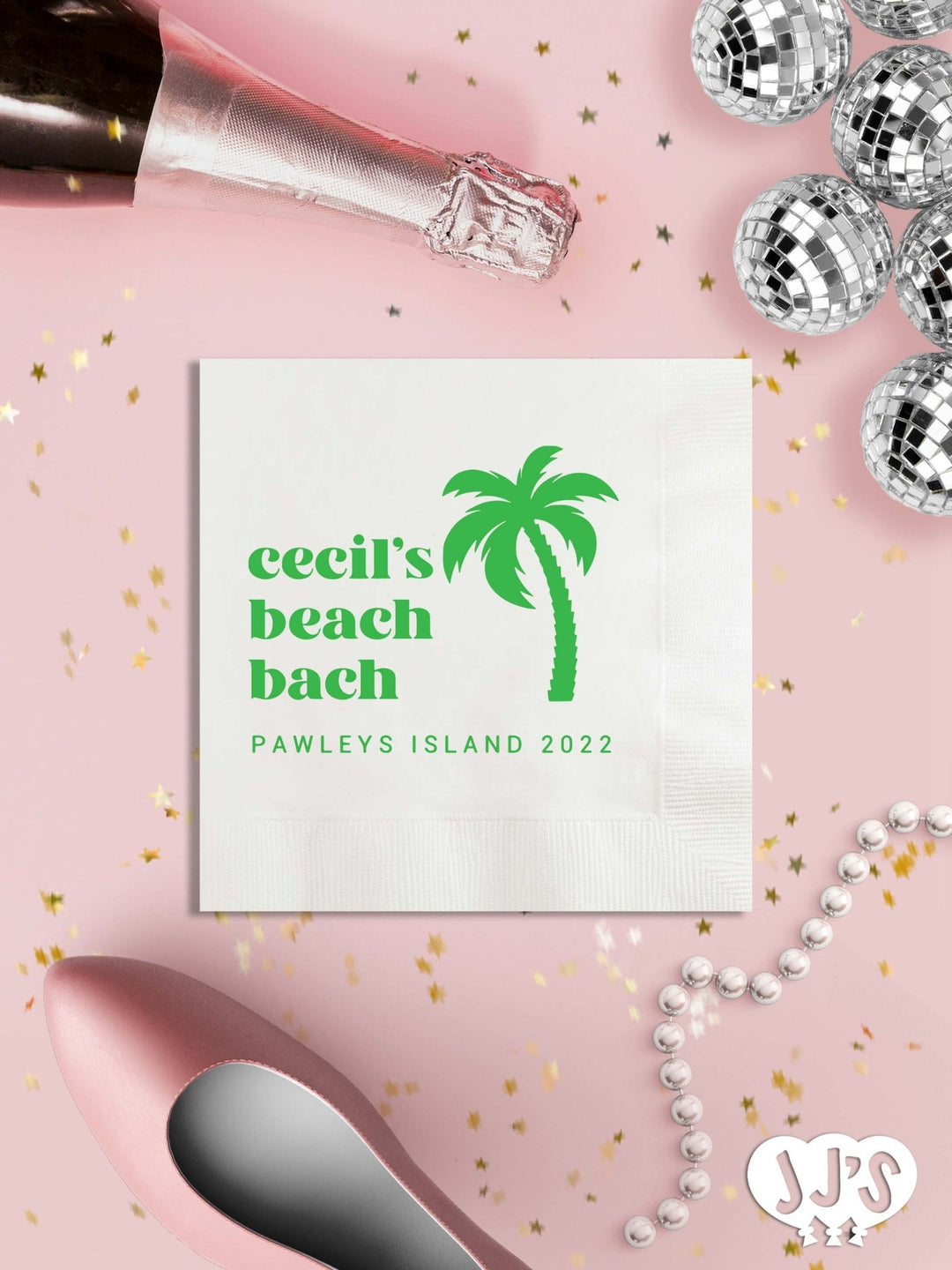Beach Bach Bachelorette Party Napkins - JJ's Party House