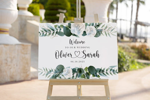 Beautiful Flower Signs for Your Wedding Day! - JJ's Party House