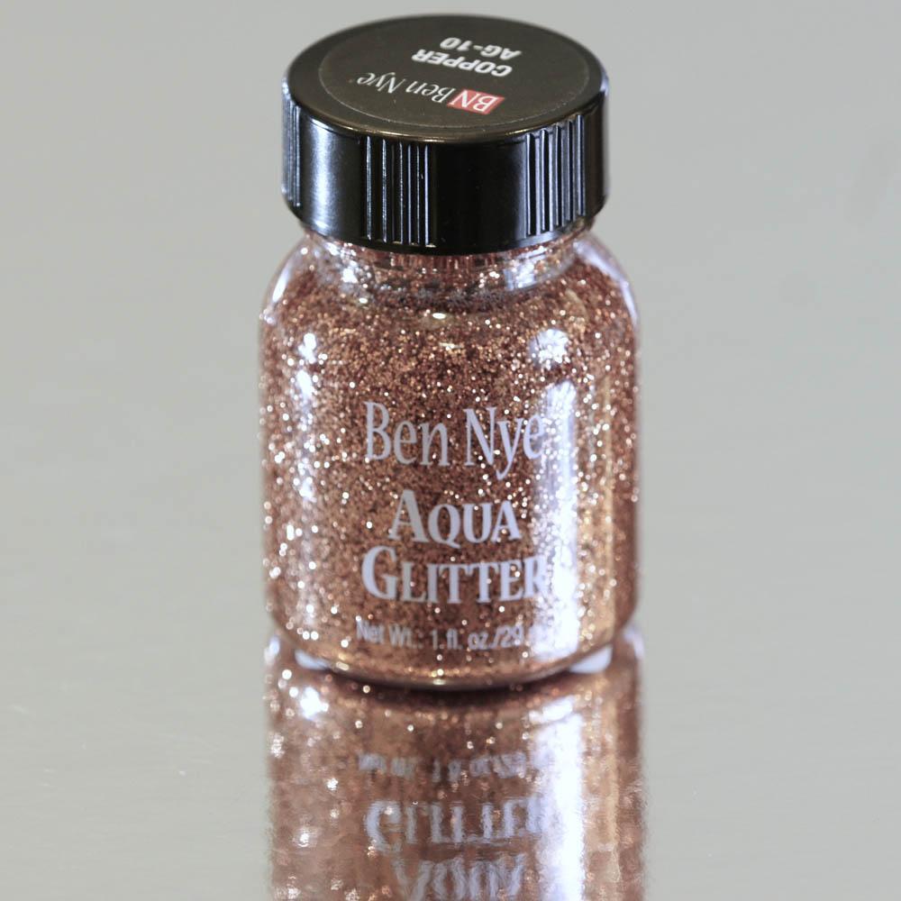 Ben Nye Aqua Glitter Copper 1oz. - JJ's Party House