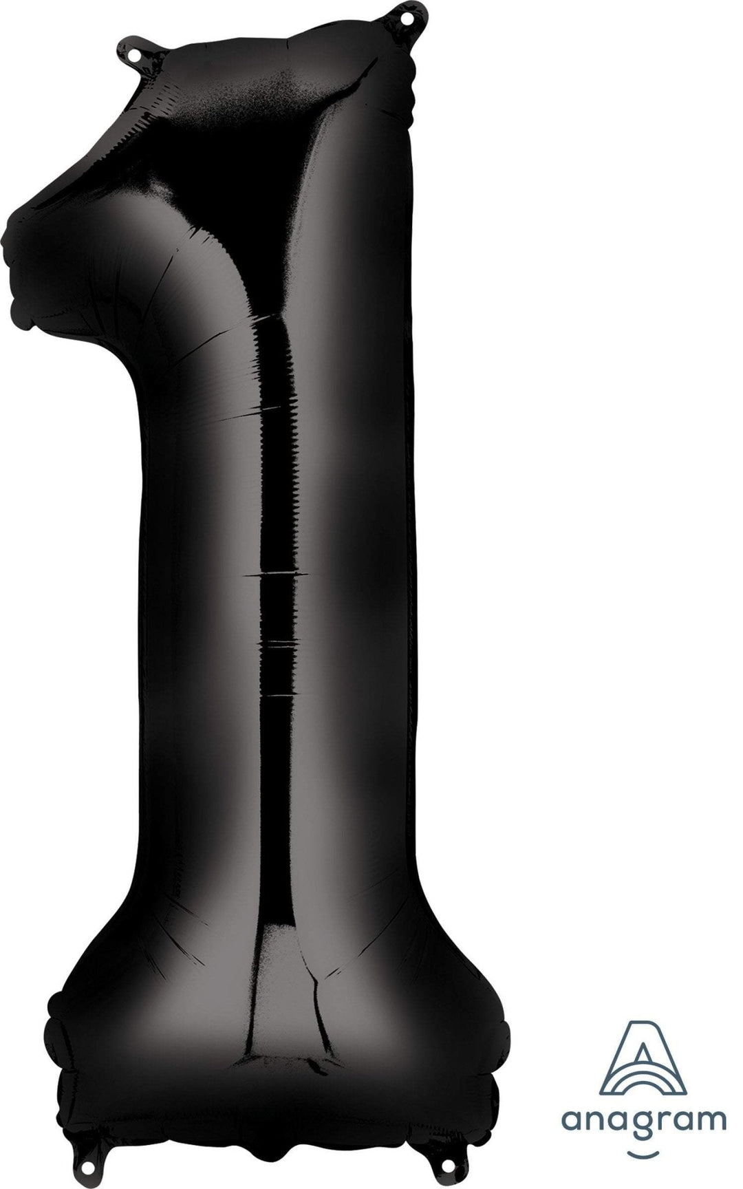 Black 1 Number Balloon 34'' - JJ's Party House