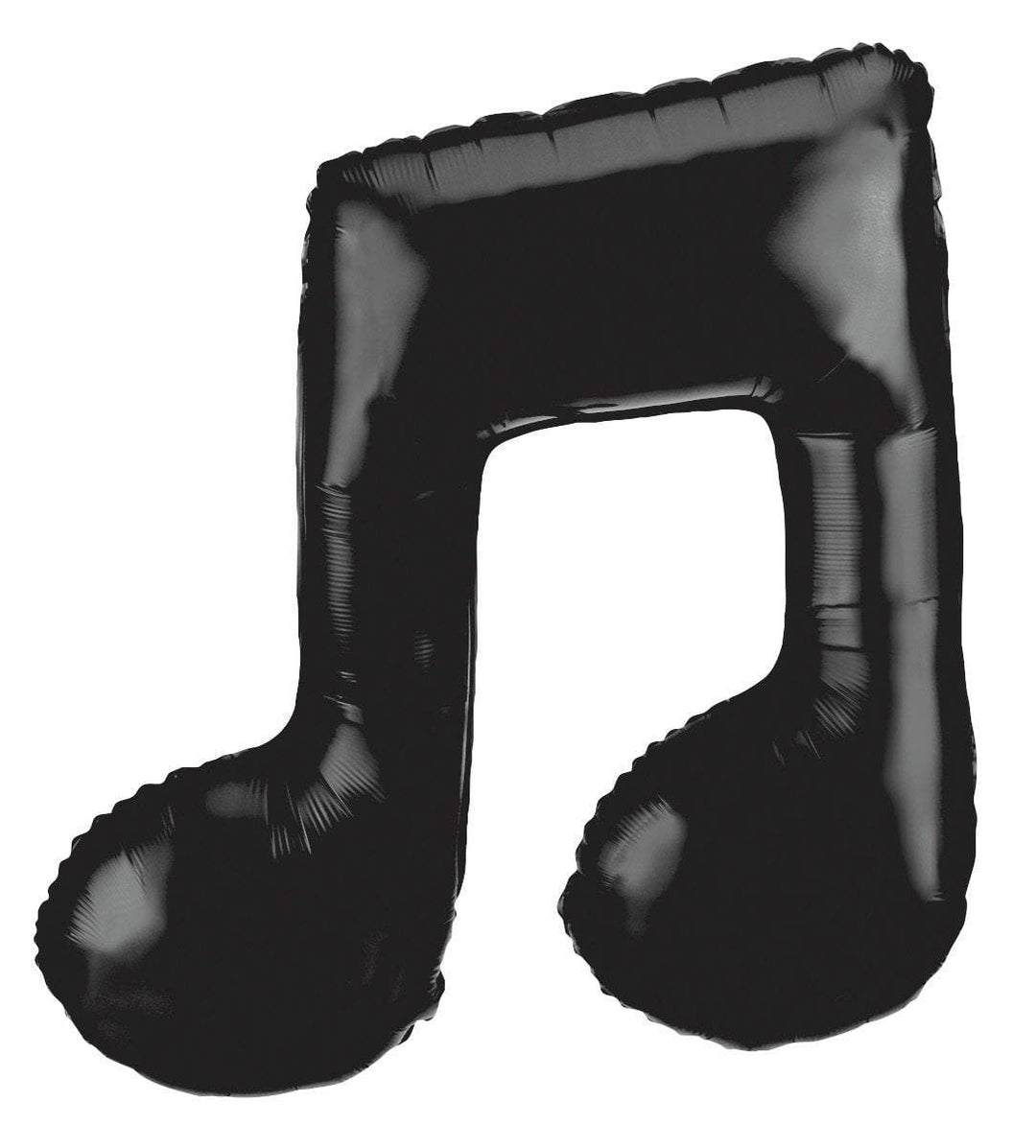 Black Double Music Note 40'' - JJ's Party House
