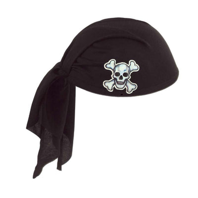 Black Pirate Scarf Hat - JJ's Party House