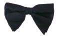 Black Satin Bowtie -Clip - JJ's Party House