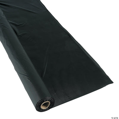 Black Solid Table Roll, 40" x 150' - JJ's Party House