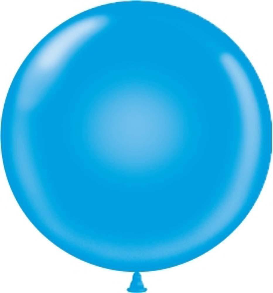 Blue 17" Tuftex Latex Balloon - JJ's Party House