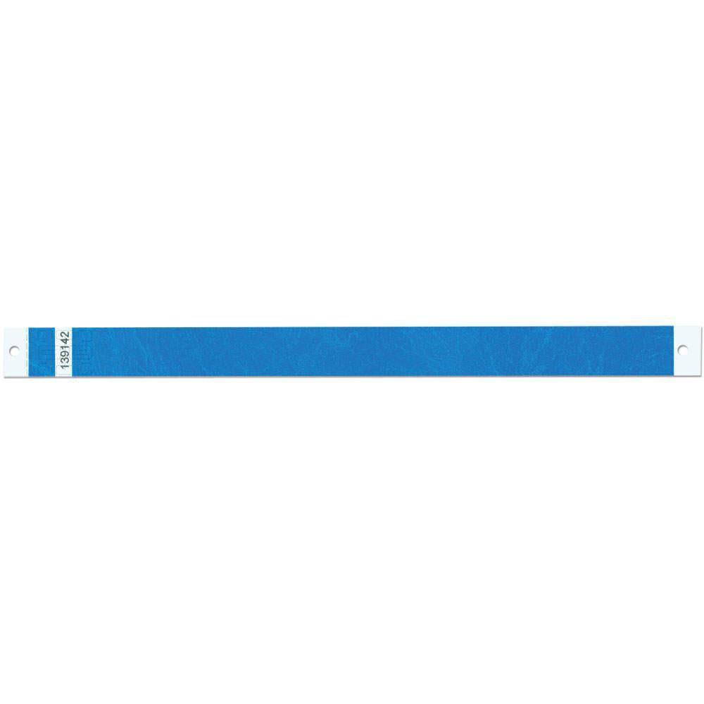 Blue SecurBand Tyveck Wristbands 500ct - JJ's Party House McAllen, TX