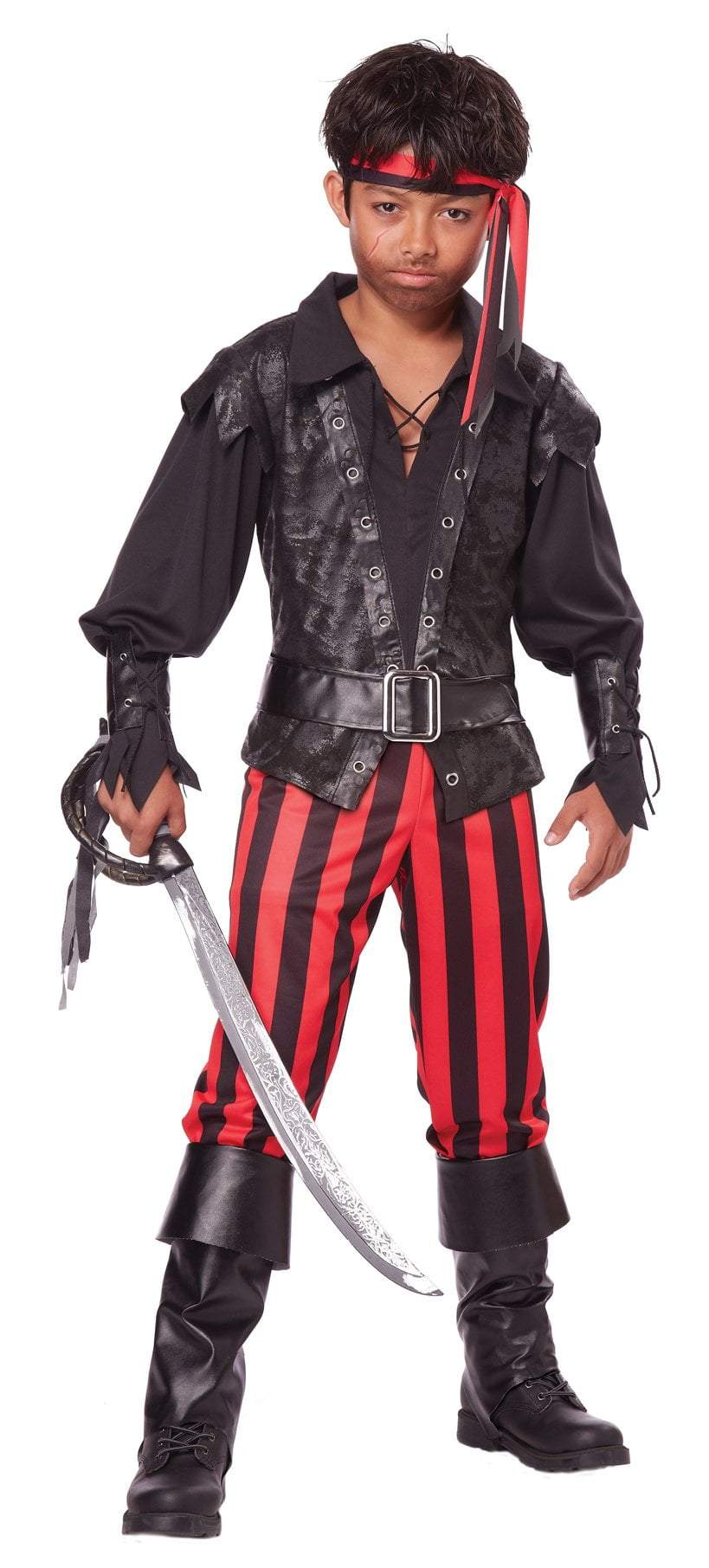 Boys Briny Buccaneer Pirate Costume - JJ's Party House