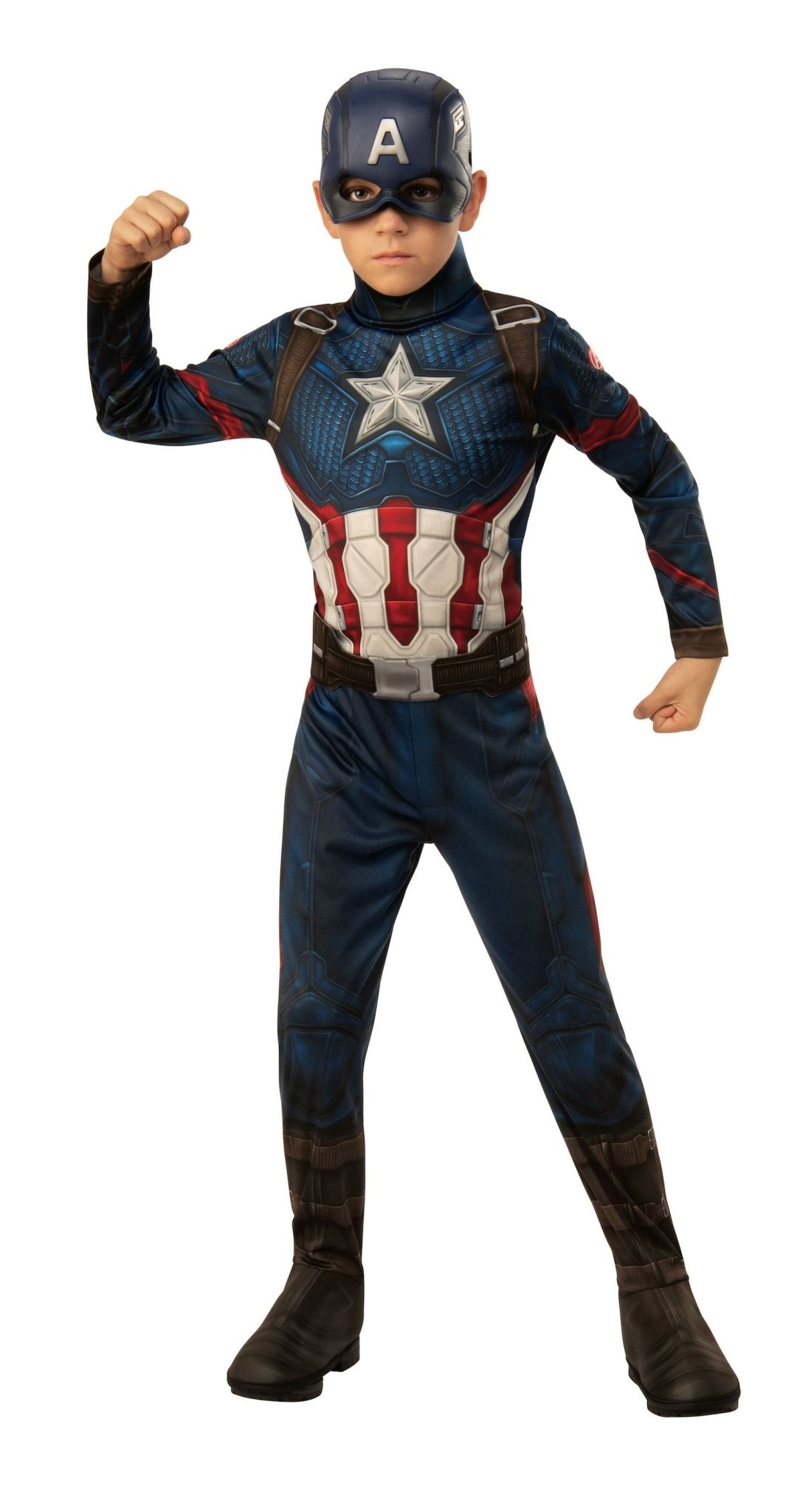 Boys Captain America Costume - Avengers: Endgame - JJ's Party House