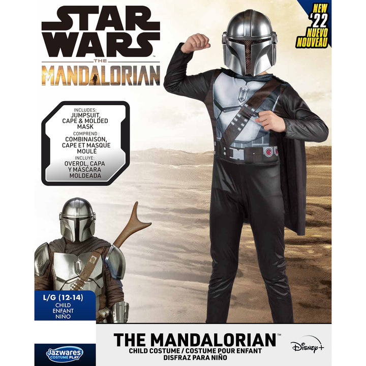 Boys Classic Mandalorian Costume - Star Wars - JJ's Party House