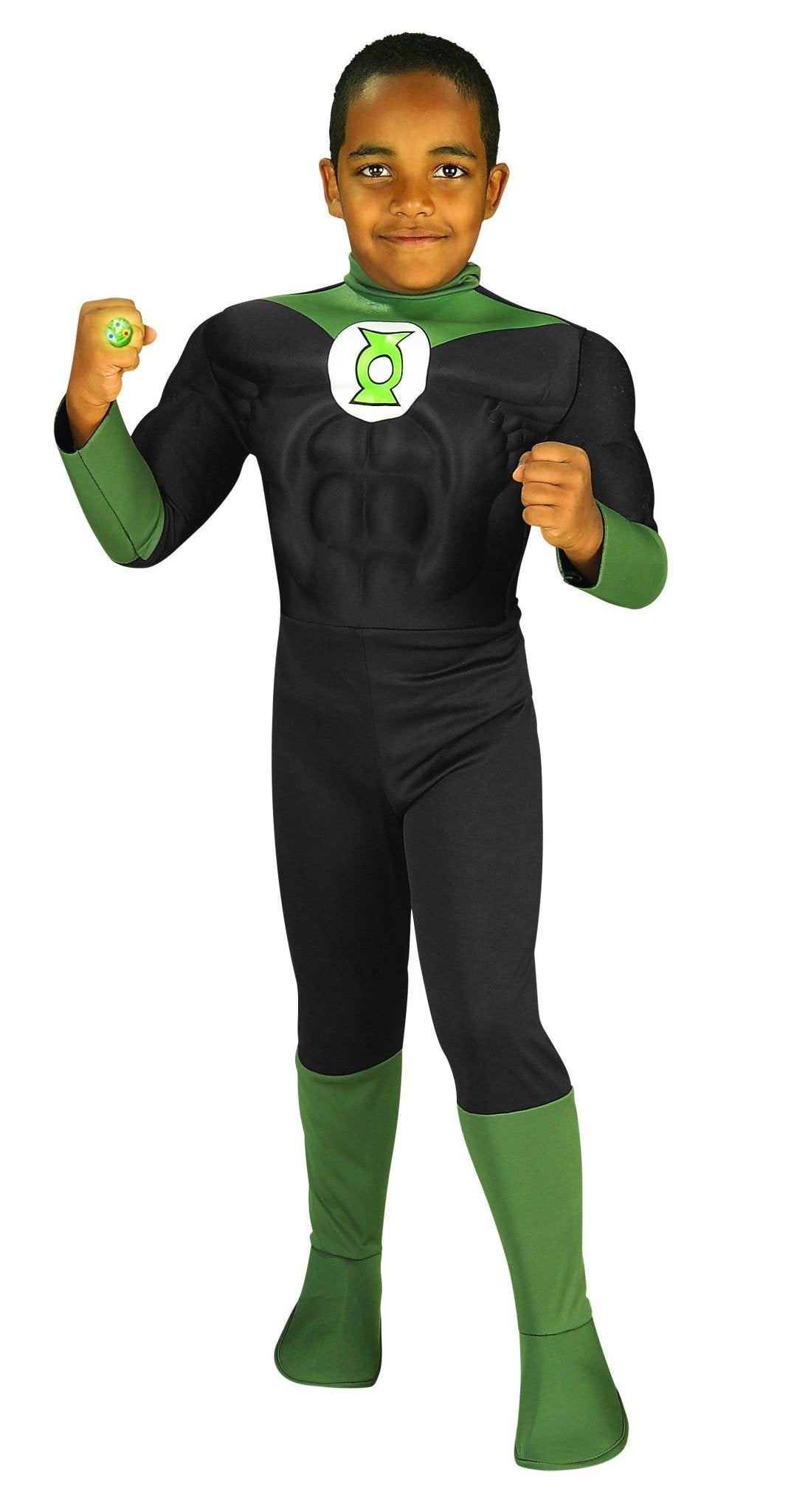Boys Deluxe Green Lantern Costume - JJ's Party House
