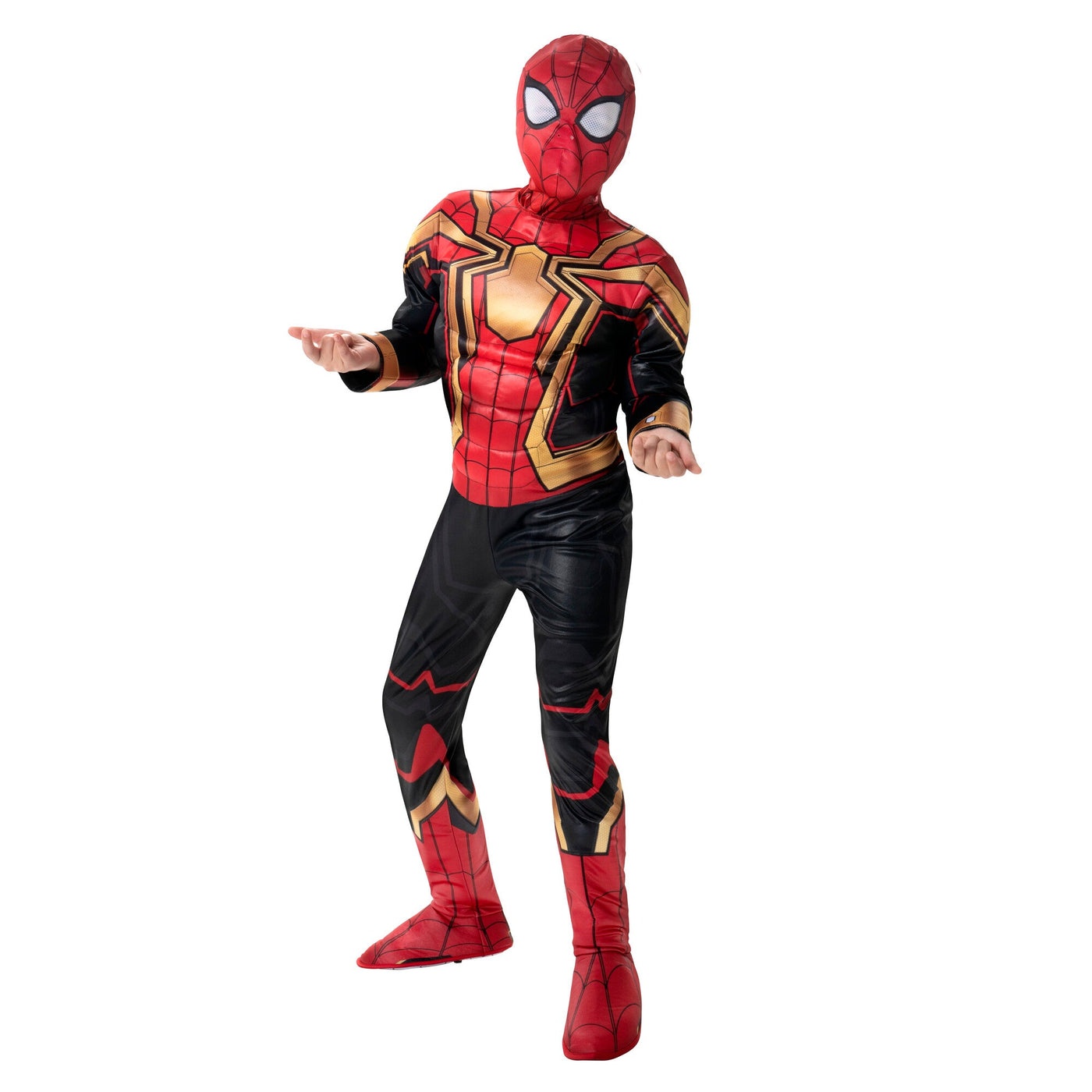 Boys Deluxe Integrated Spider-Man Costume - JJ's Party House