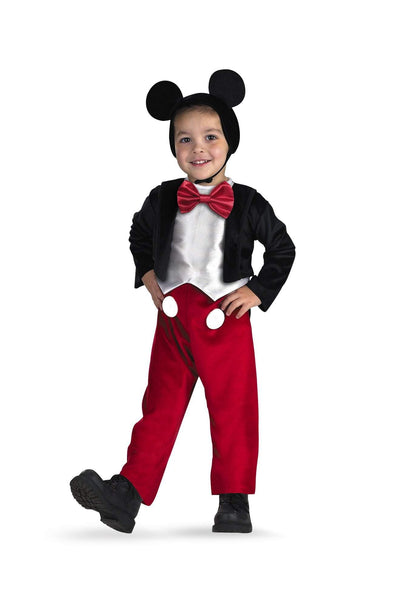 Boys Deluxe Mickey Mouse Costume - JJ's Party House
