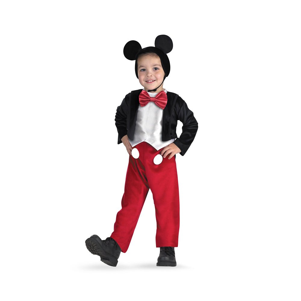 Boys Deluxe Mickey Mouse Costume - JJ's Party House