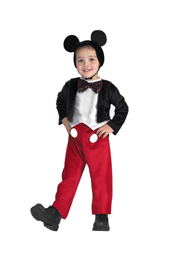 Boys Deluxe Mickey Mouse Costume - JJ's Party House