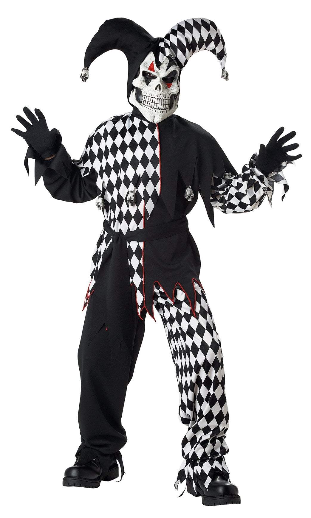 Boys Evil Jester Costume - JJ's Party House