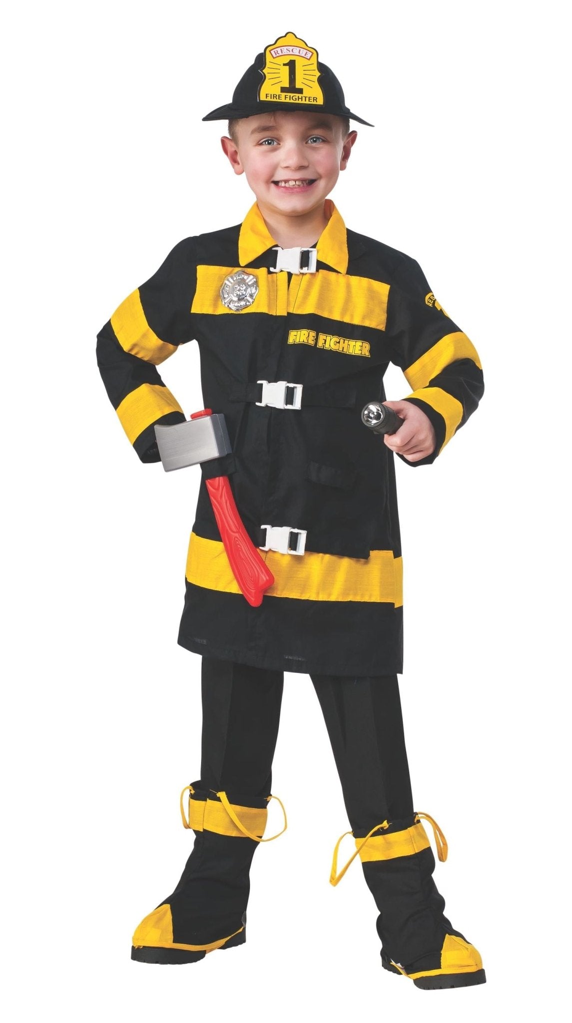 Boys Fire Fighter Costume - JJ's Party House