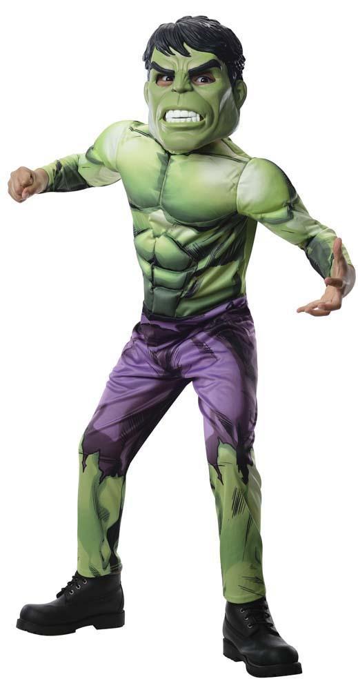 Boys Hulk Muscle Costume - JJ's Party House