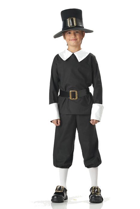 Boys Pilgrim Boy Costume - JJ's Party House